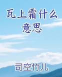 瓦上霜什么意思在线阅读全文